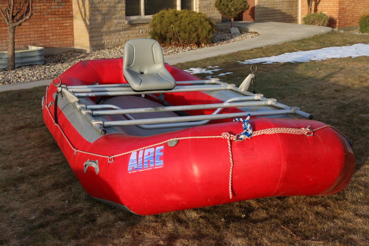 14 Ft Raft and Rowing Frame Package